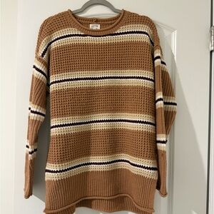 Striped Brown Sweater